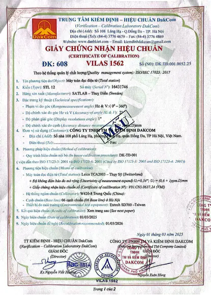 CÔNG TY TNHH ĐO LƯỜNG ISOTECH